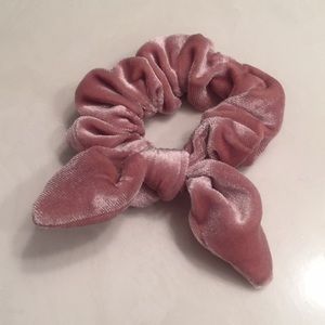 Free People velvet scrunchie